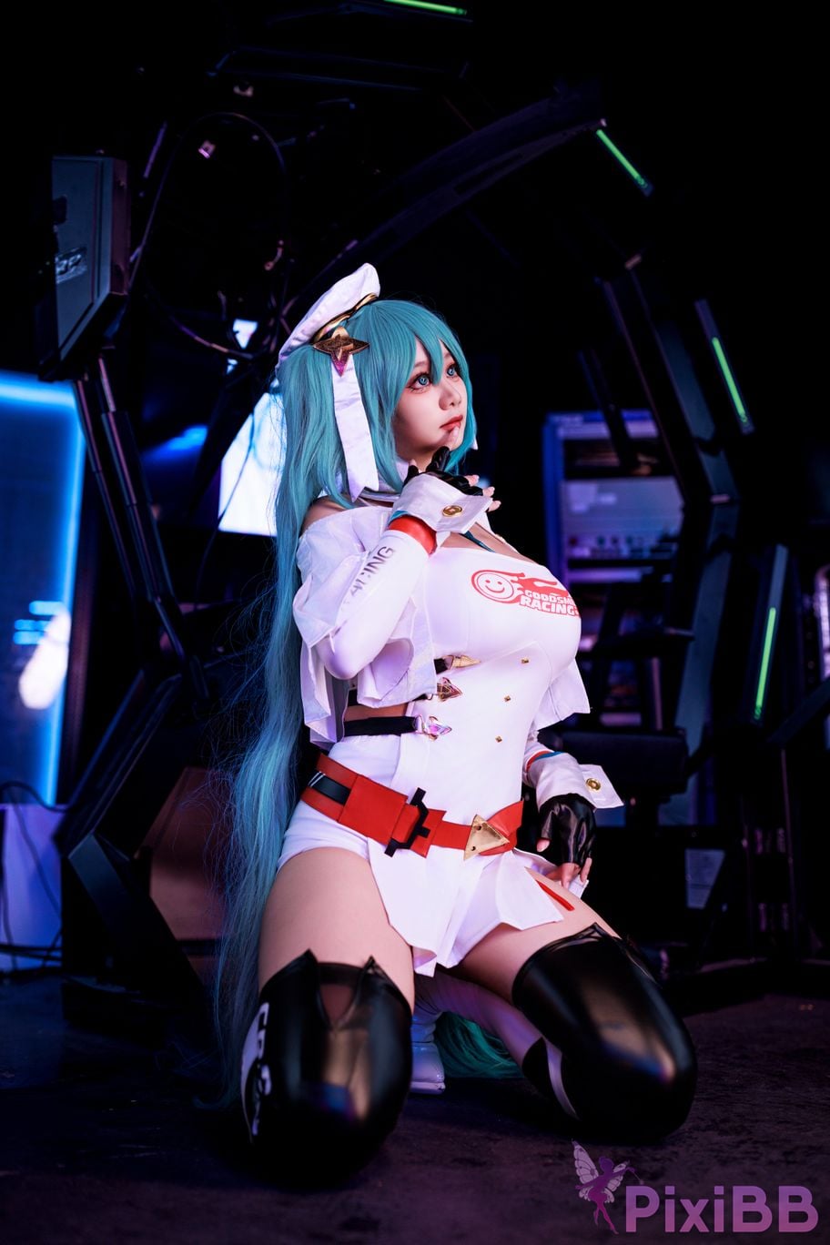 Cosplayer A Xuexue racing MIKU PixiBB.COM 031