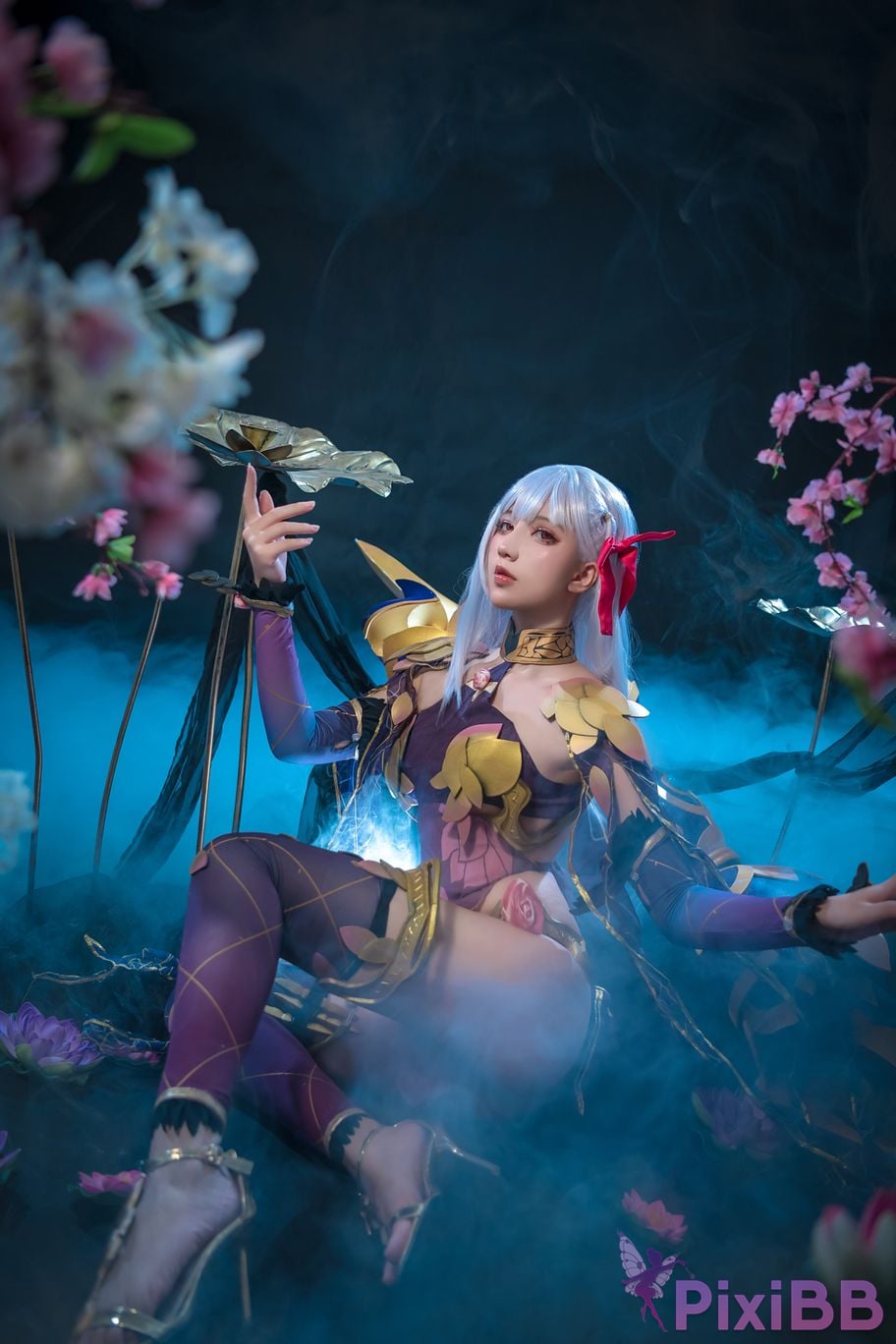 Cosplayer Jiuqu Jean FGO Kama PixiBB.COM 001