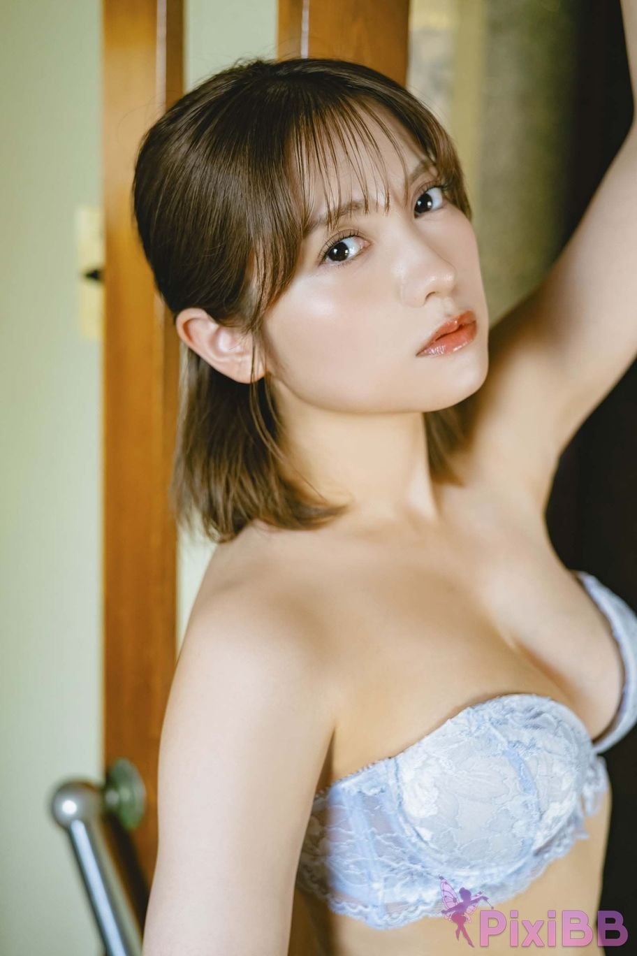 Japanese Idol Momotsuki Nashiko Shiko DMM Limited edition digital photo book The secret under yukata PixiBB.COM 042