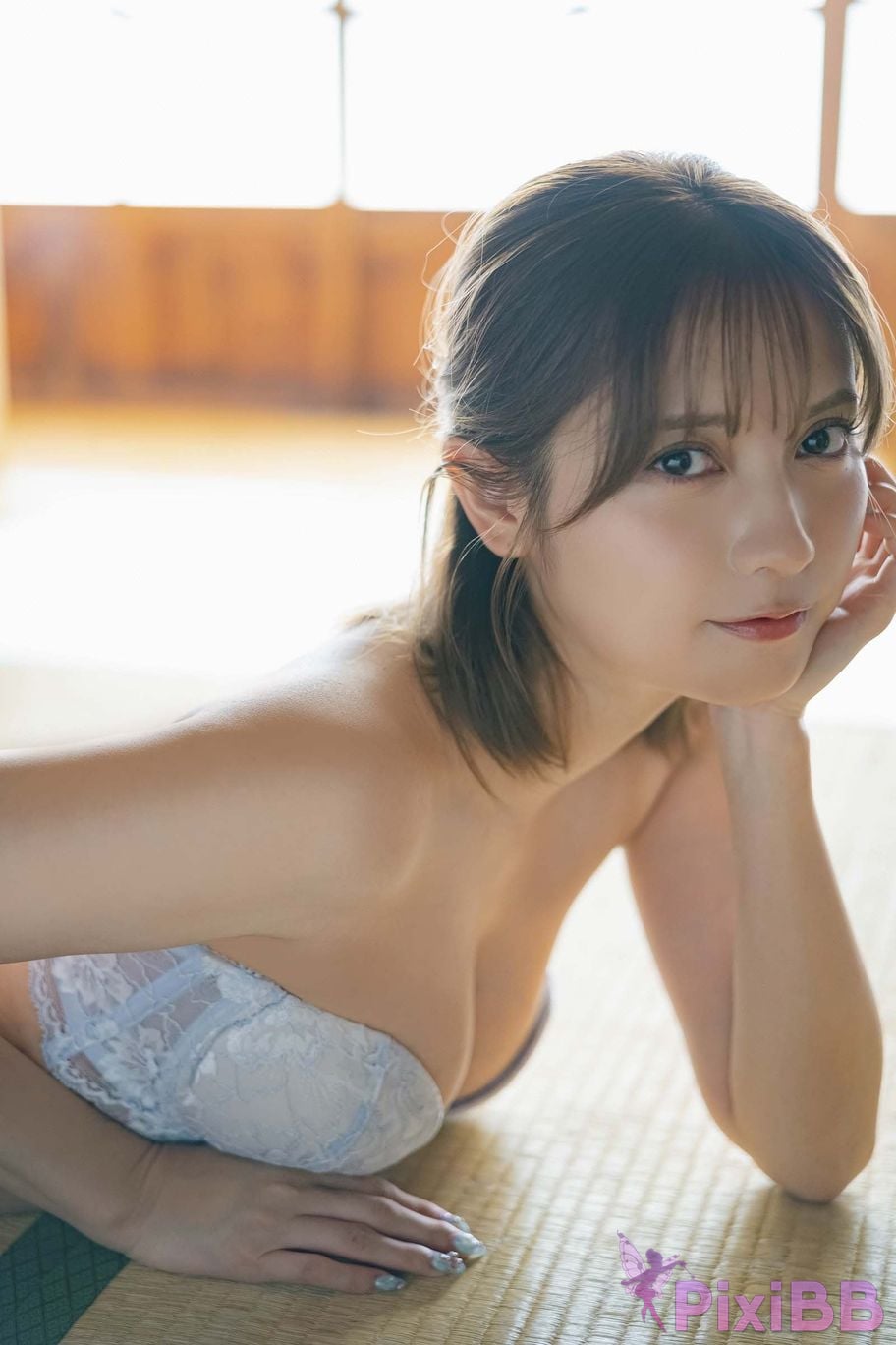 Japanese Idol Momotsuki Nashiko Shiko DMM Limited edition digital photo book The secret under yukata PixiBB.COM 047