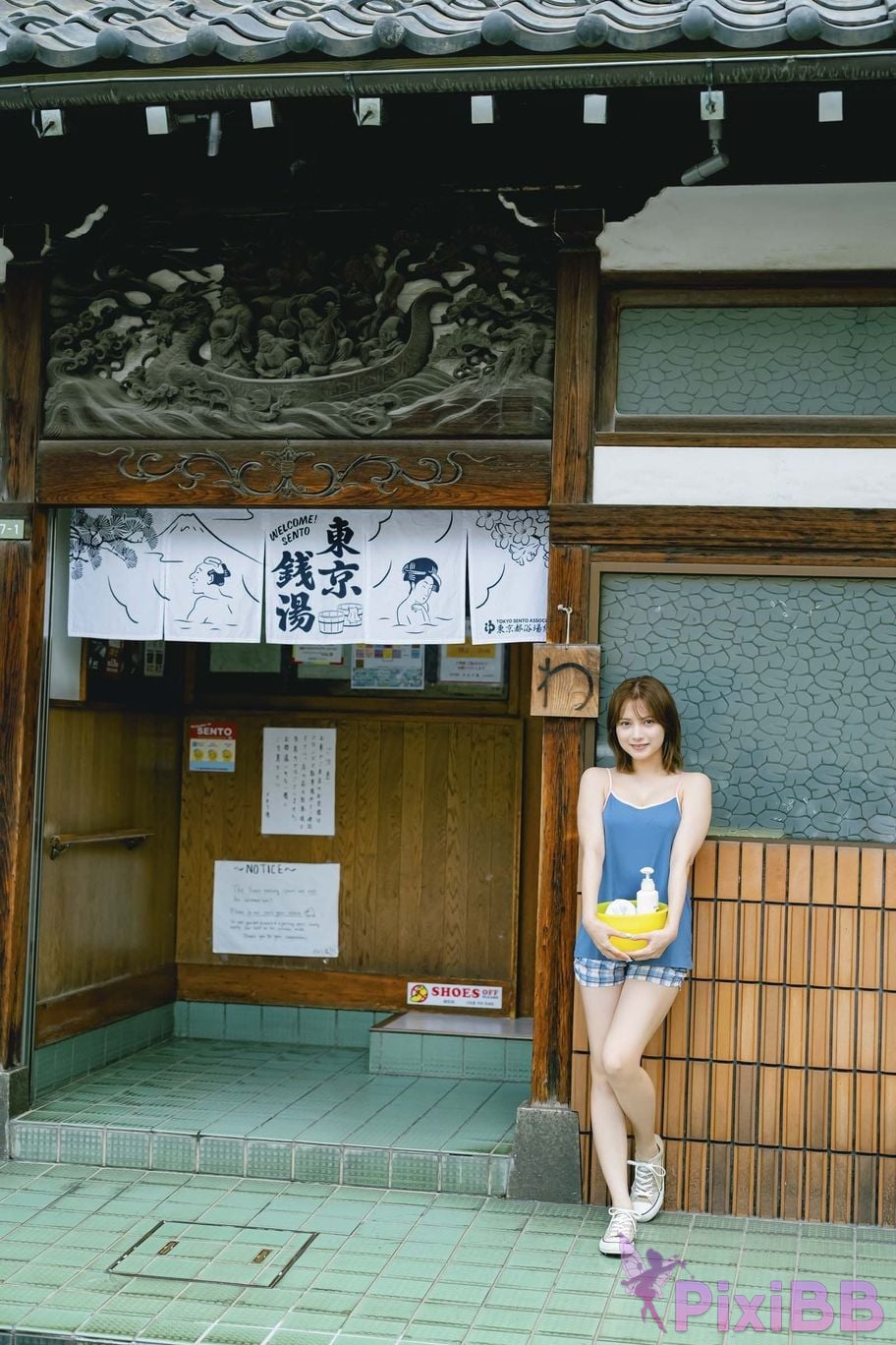Japanese Idol Momotsuki Nashiko Shiko DMM Limited edition digital photo book The secret under yukata PixiBB.COM 048