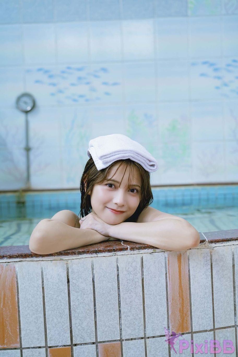 Japanese Idol Momotsuki Nashiko Shiko DMM Limited edition digital photo book The secret under yukata PixiBB.COM 060