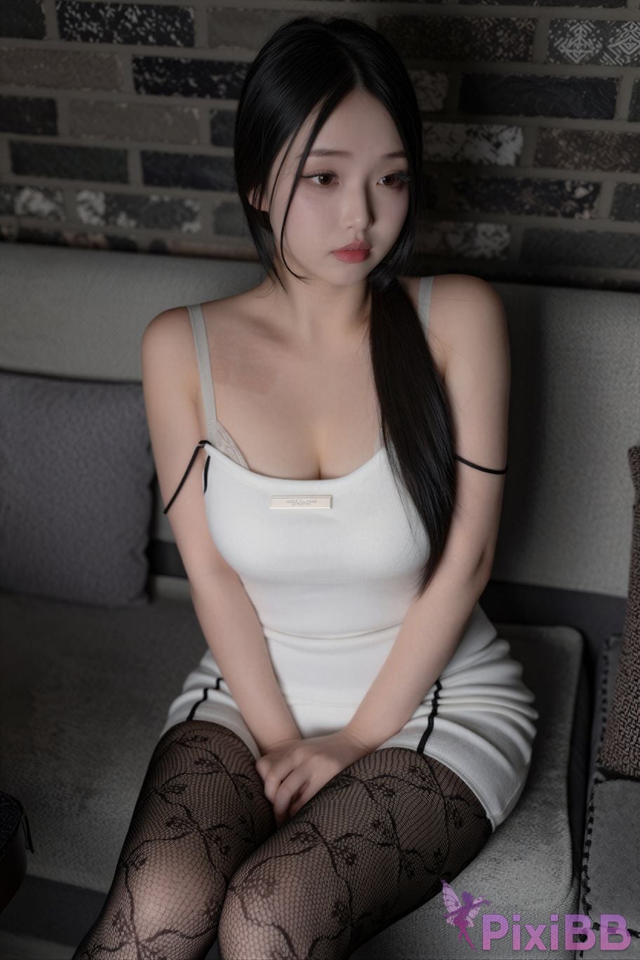 AI Enhanced X LEVEL Suji profit Vol.53 Karaoke Girl PixiBB.COM 051