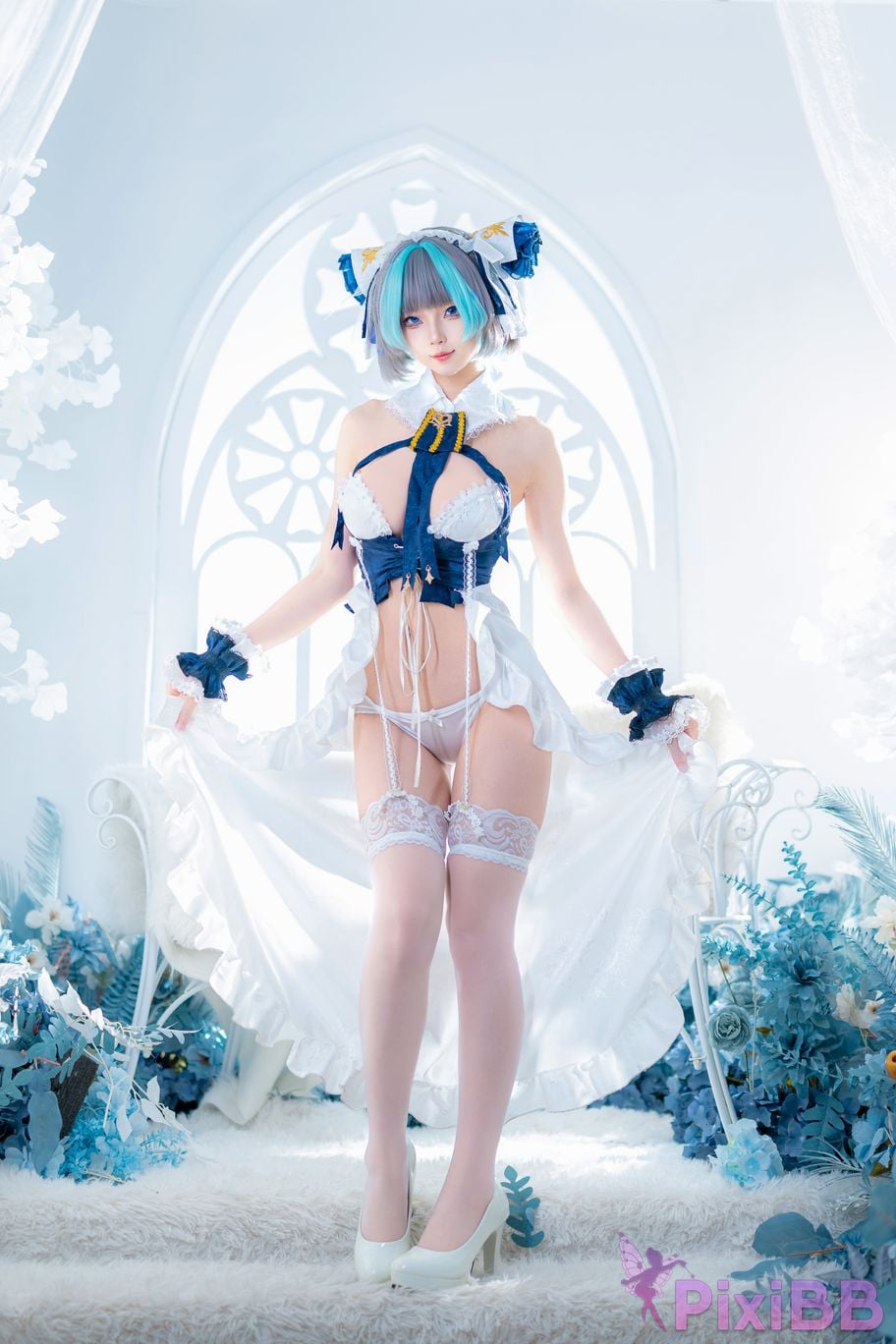 Cosplayer Fox Nine Cheshire Pajamas PixiBB.COM 002