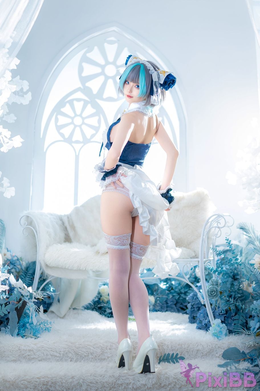 Cosplayer Fox Nine Cheshire Pajamas PixiBB.COM 004