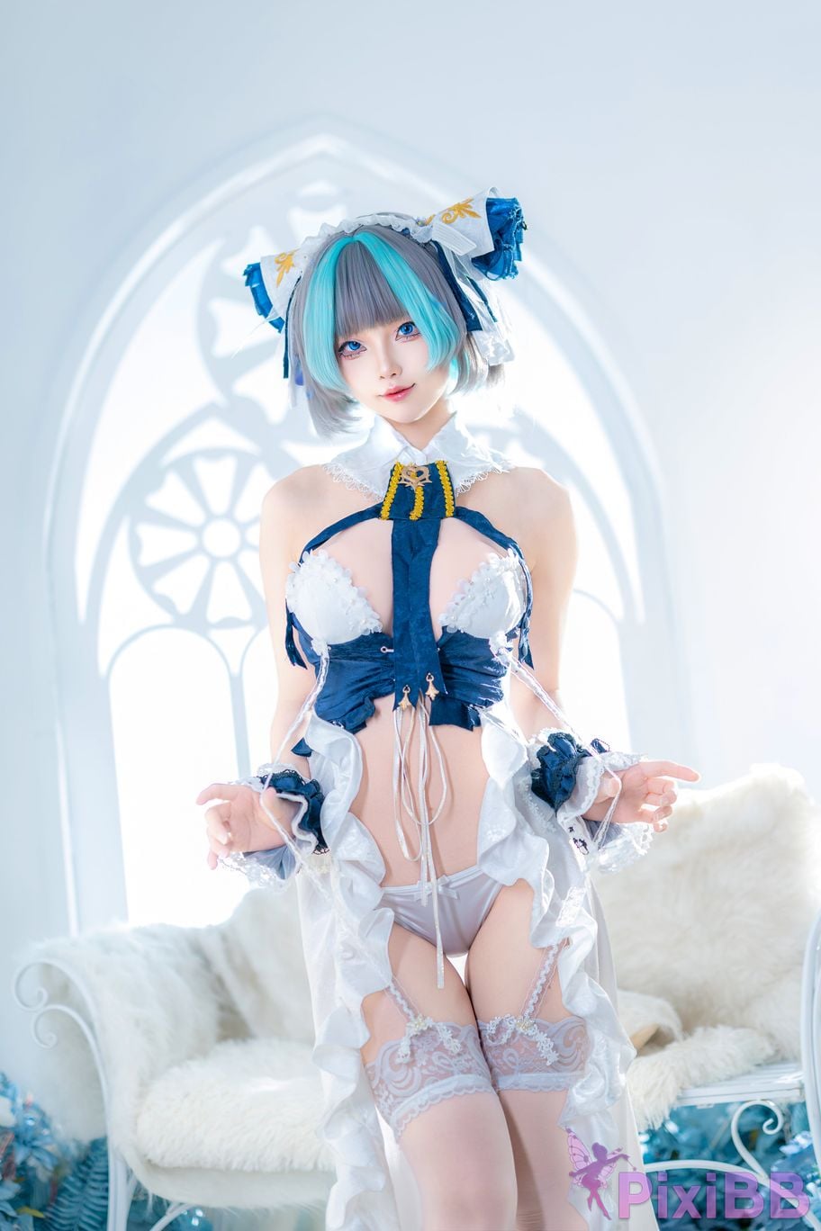 Cosplayer Fox Nine Cheshire Pajamas PixiBB.COM 006