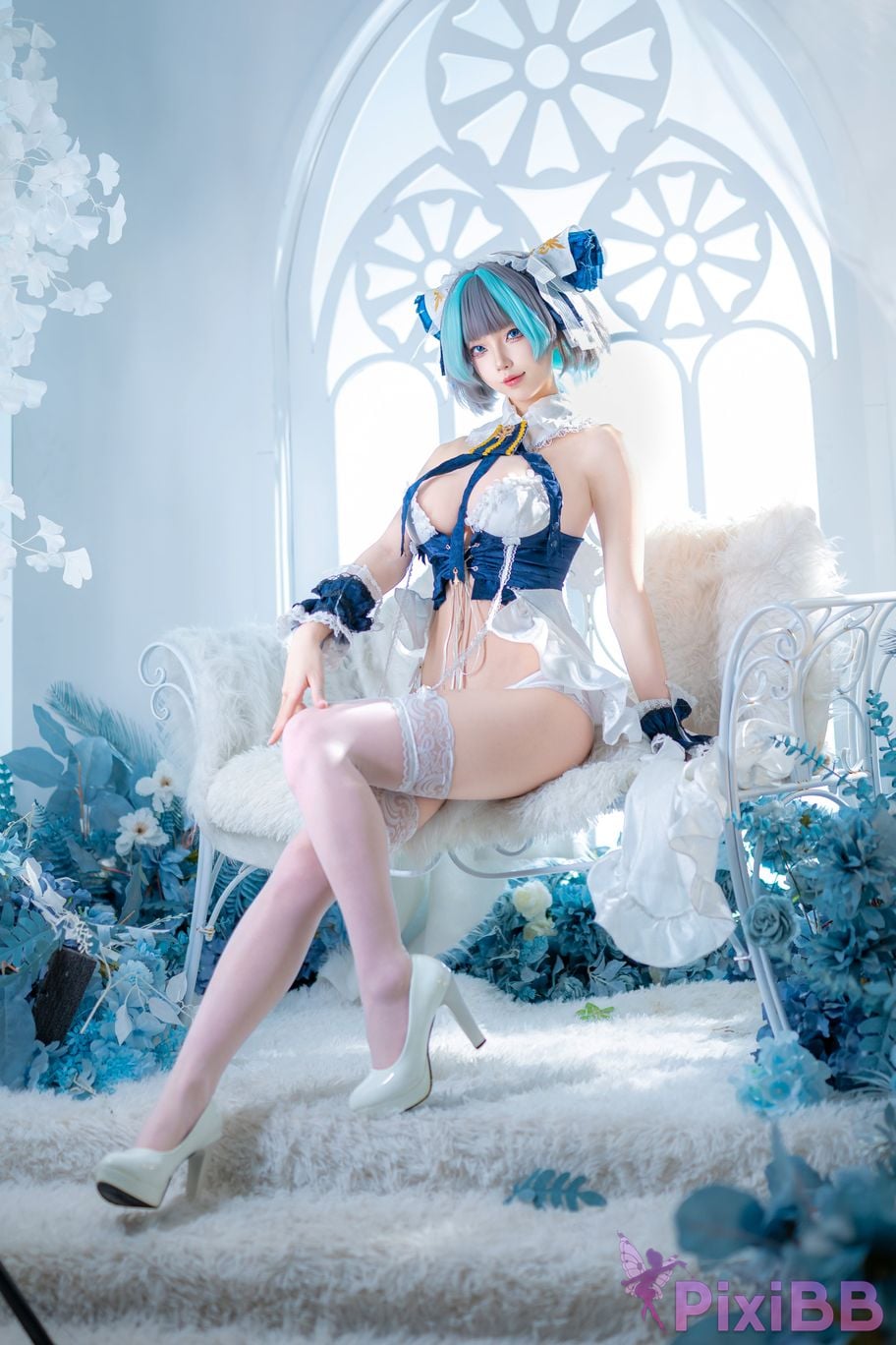 Cosplayer Fox Nine Cheshire Pajamas PixiBB.COM 011