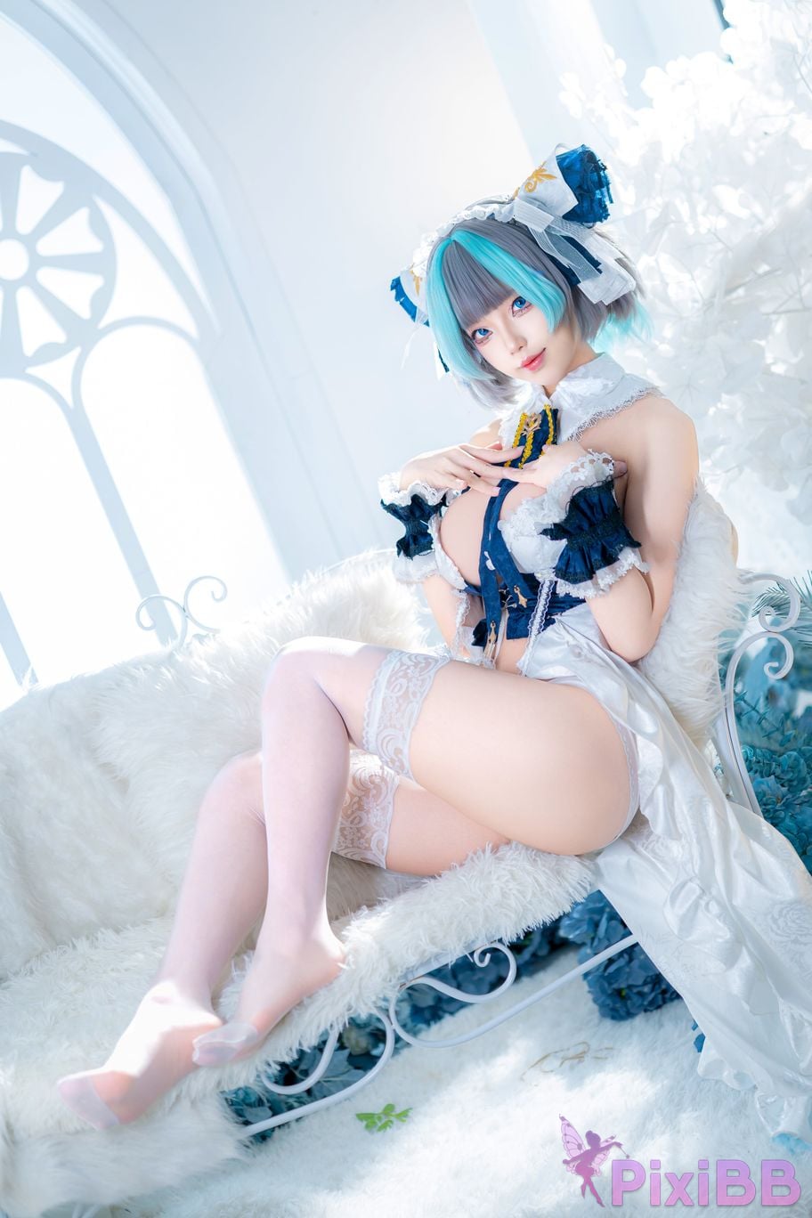 Cosplayer Fox Nine Cheshire Pajamas PixiBB.COM 014