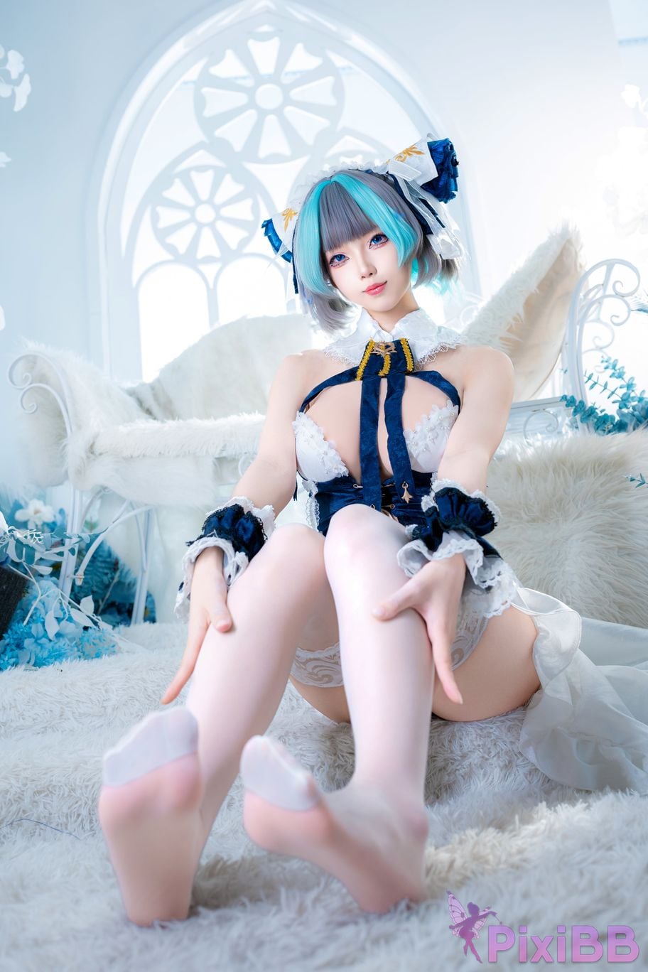 Cosplayer Fox Nine Cheshire Pajamas PixiBB.COM 020