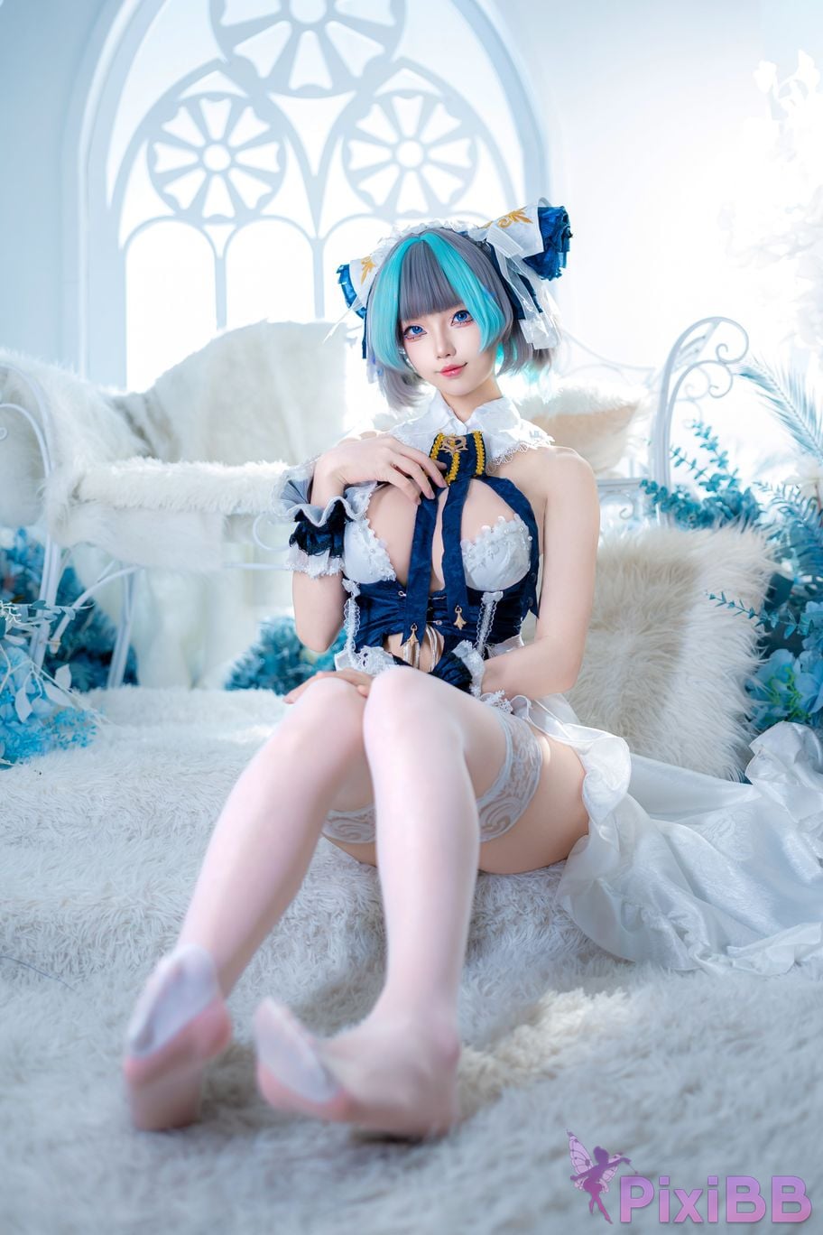 Cosplayer Fox Nine Cheshire Pajamas PixiBB.COM 021