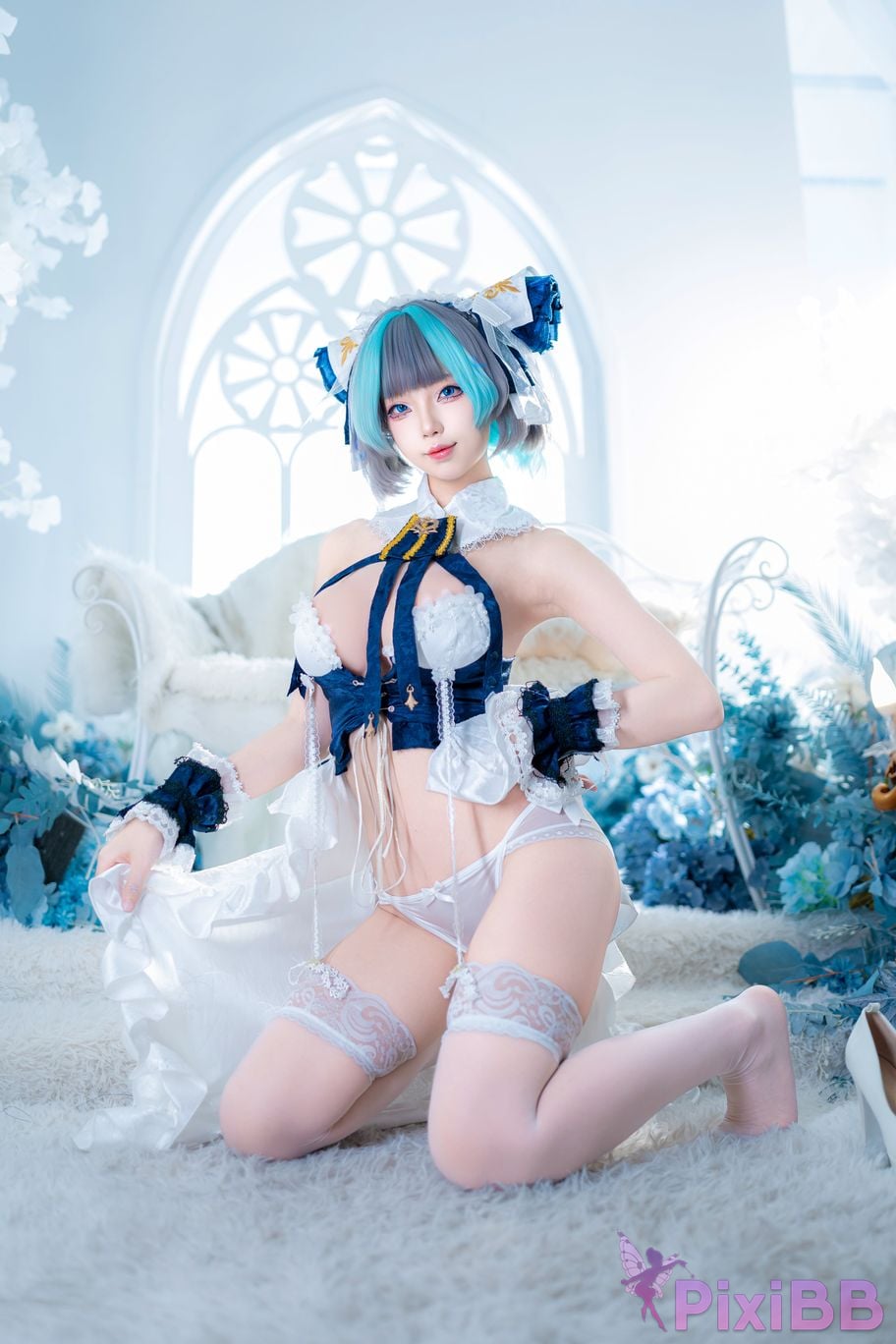 Cosplayer Fox Nine Cheshire Pajamas PixiBB.COM 027