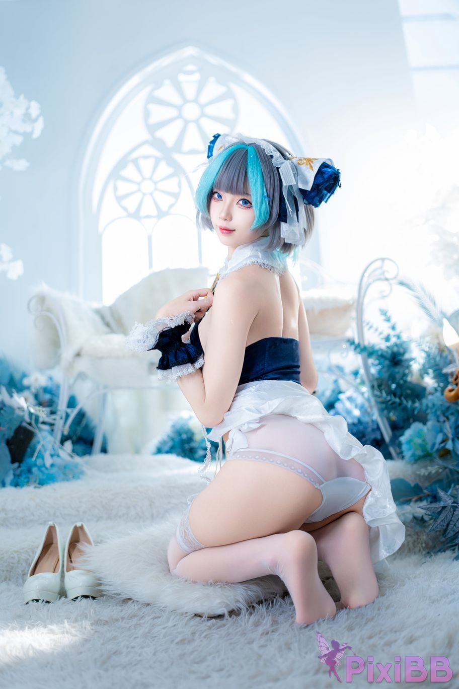 Cosplayer Fox Nine Cheshire Pajamas PixiBB.COM 029