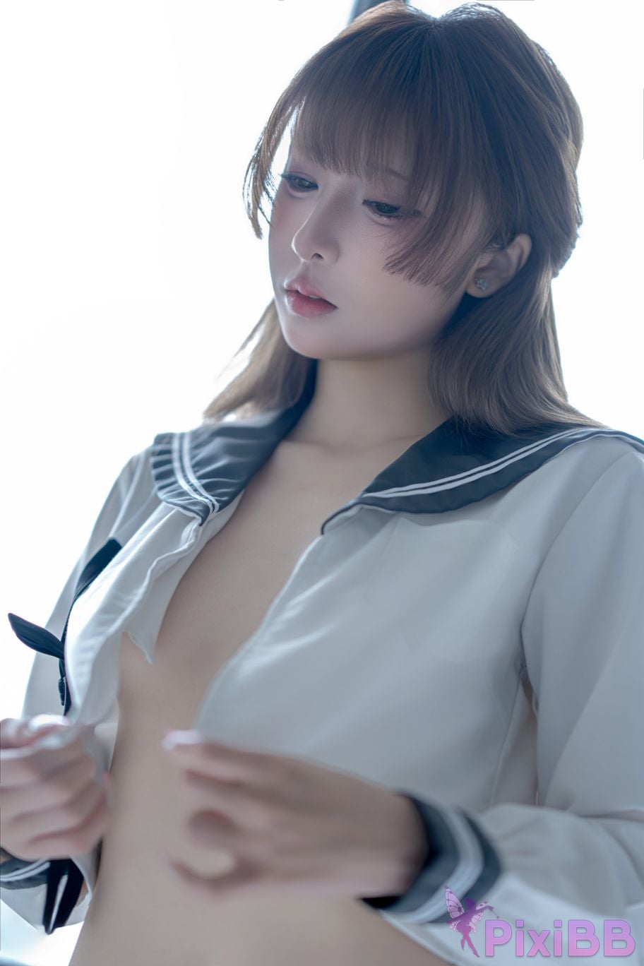Cosplayer Paper Yue Etsu ko Bathtub JK PixiBB.COM 013
