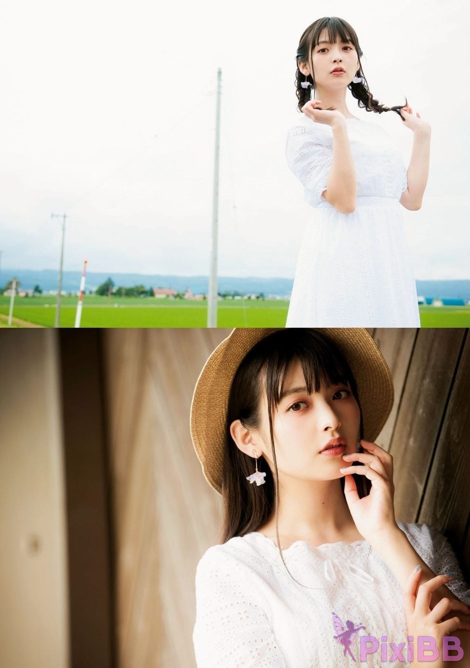 Japanese Idol Sumire Uesaka Kamisaka JAPAN Violet Hearing Record Kadokawa digital photo book PixiBB.COM 190
