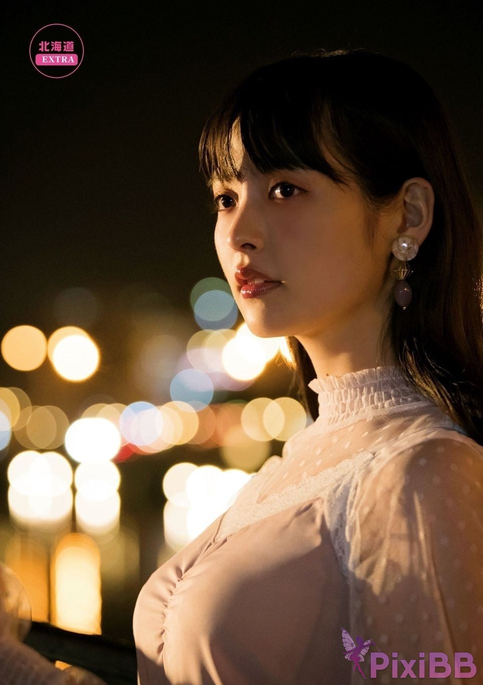 Japanese Idol Sumire Uesaka Kamisaka JAPAN Violet Hearing Record Kadokawa digital photo book PixiBB.COM 191