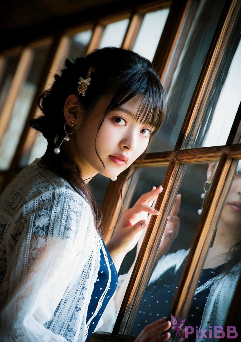 Japanese Idol Sumire Uesaka Kamisaka JAPAN Violet Hearing Record Kadokawa digital photo book PixiBB.COM 195