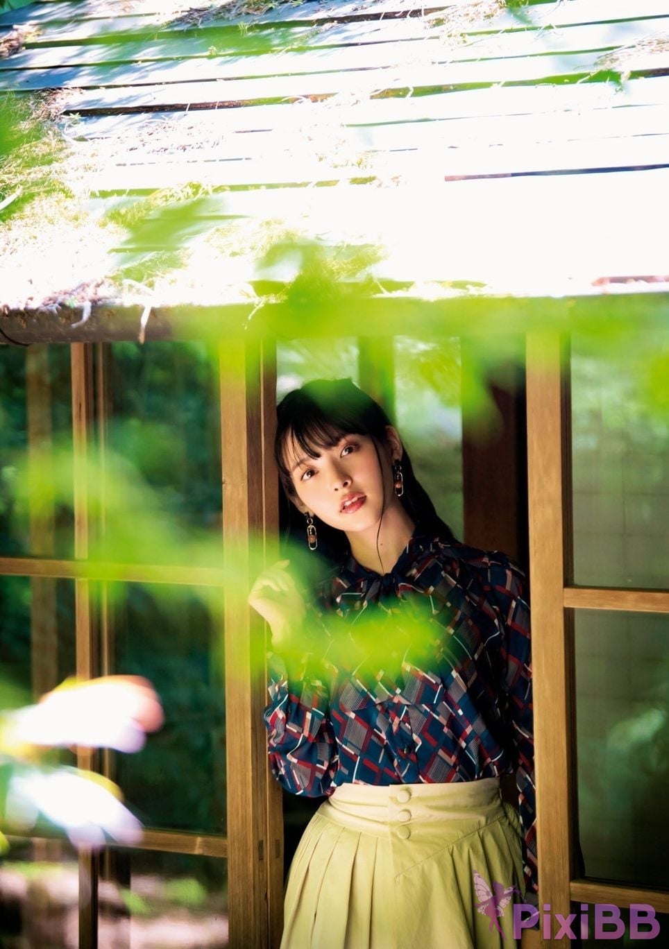 Japanese Idol Sumire Uesaka Kamisaka JAPAN Violet Hearing Record Kadokawa digital photo book PixiBB.COM 216