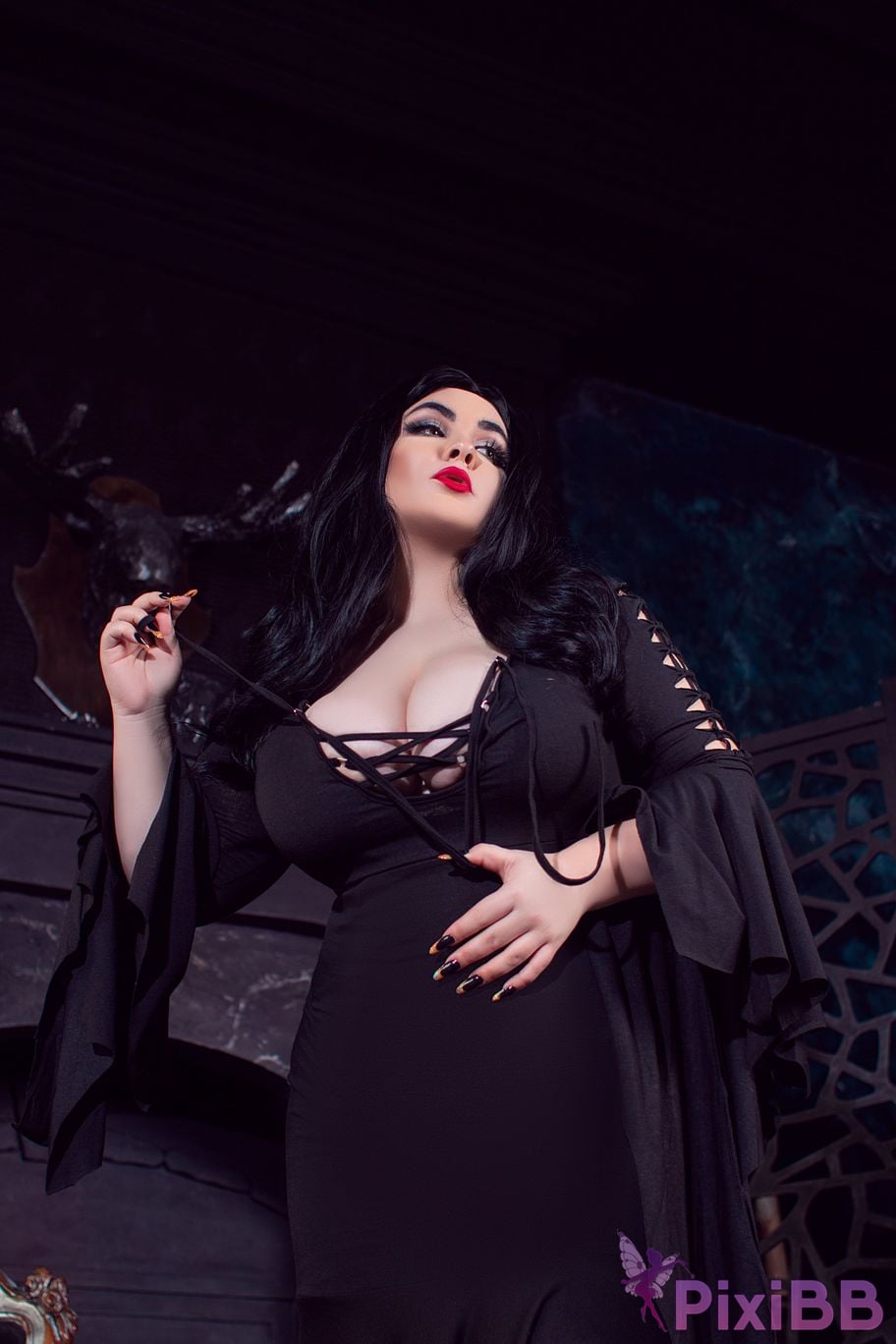 Marie Bunny Morticia Addams PixiBB.COM 2