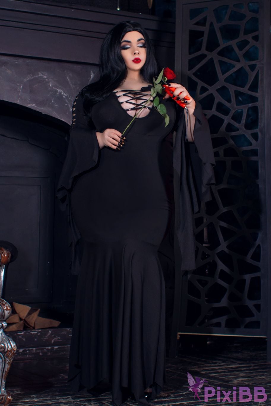 Marie Bunny Morticia Addams PixiBB.COM 44