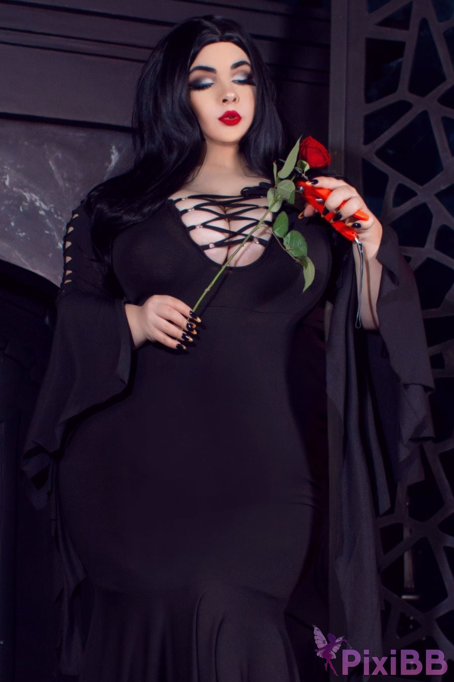 Marie Bunny Morticia Addams PixiBB.COM 54