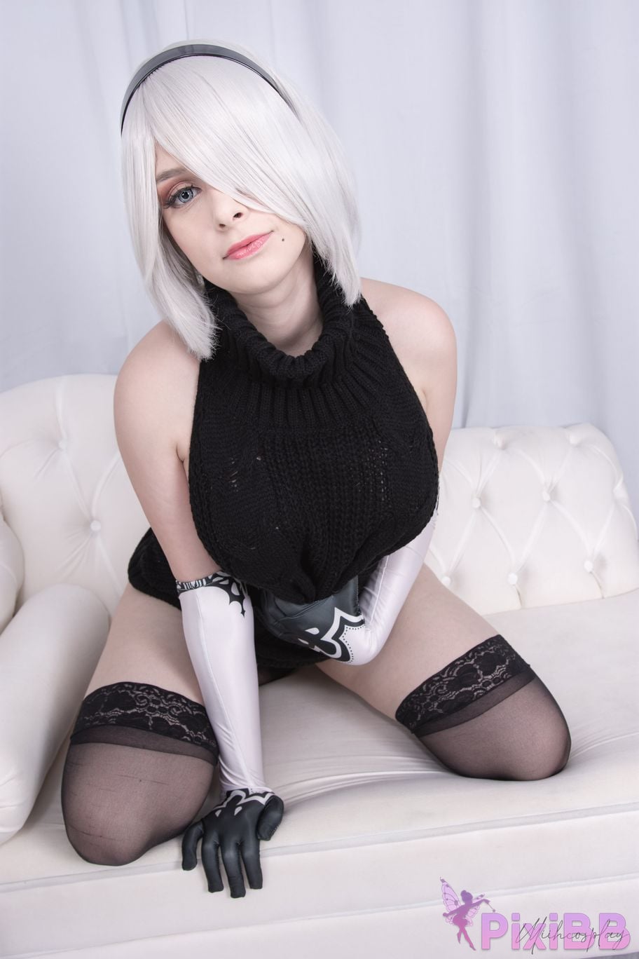 Miih Cosplay 2B Virgin Killer PixiBB.COM 11