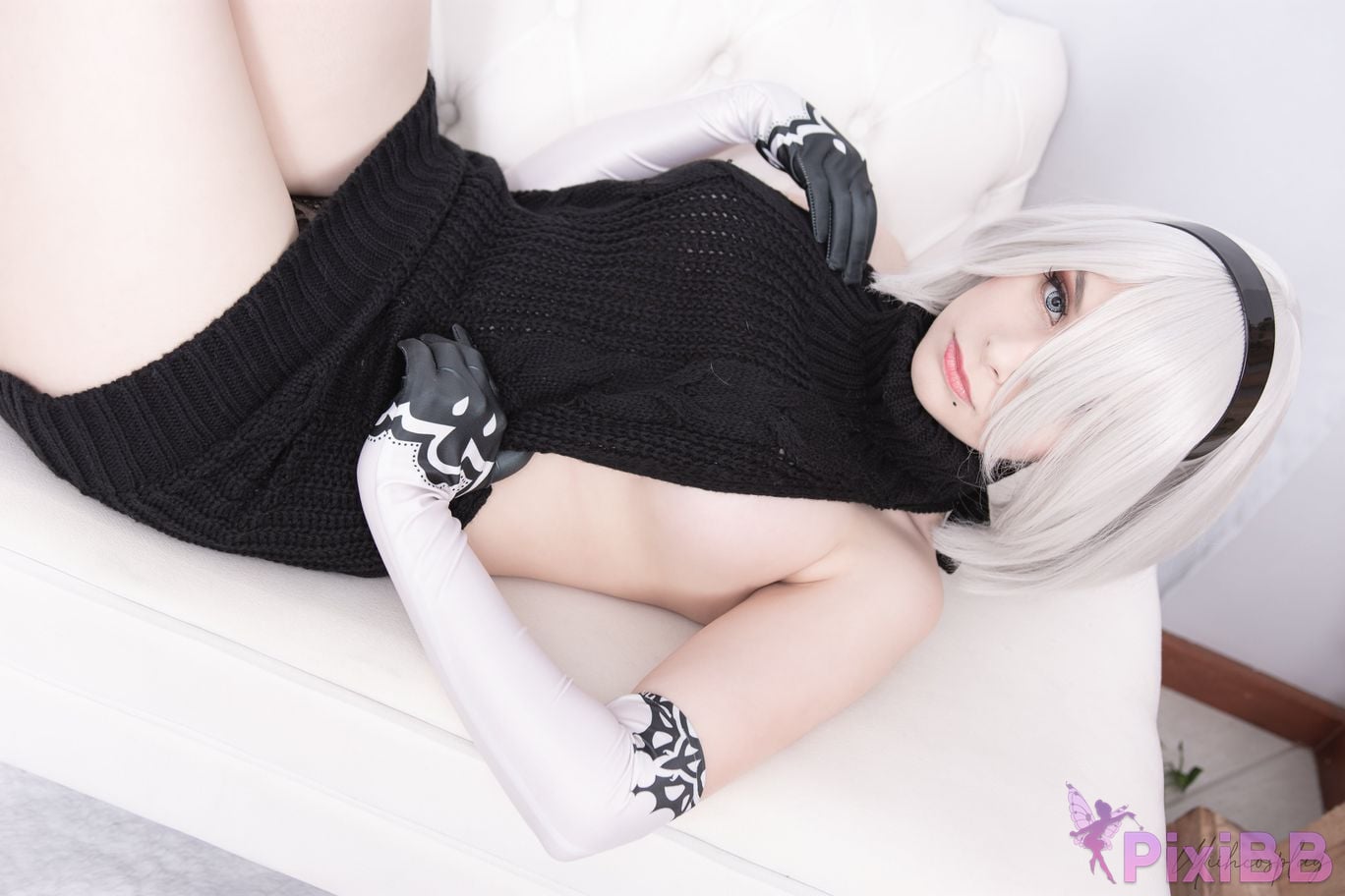 Miih Cosplay 2B Virgin Killer PixiBB.COM 15