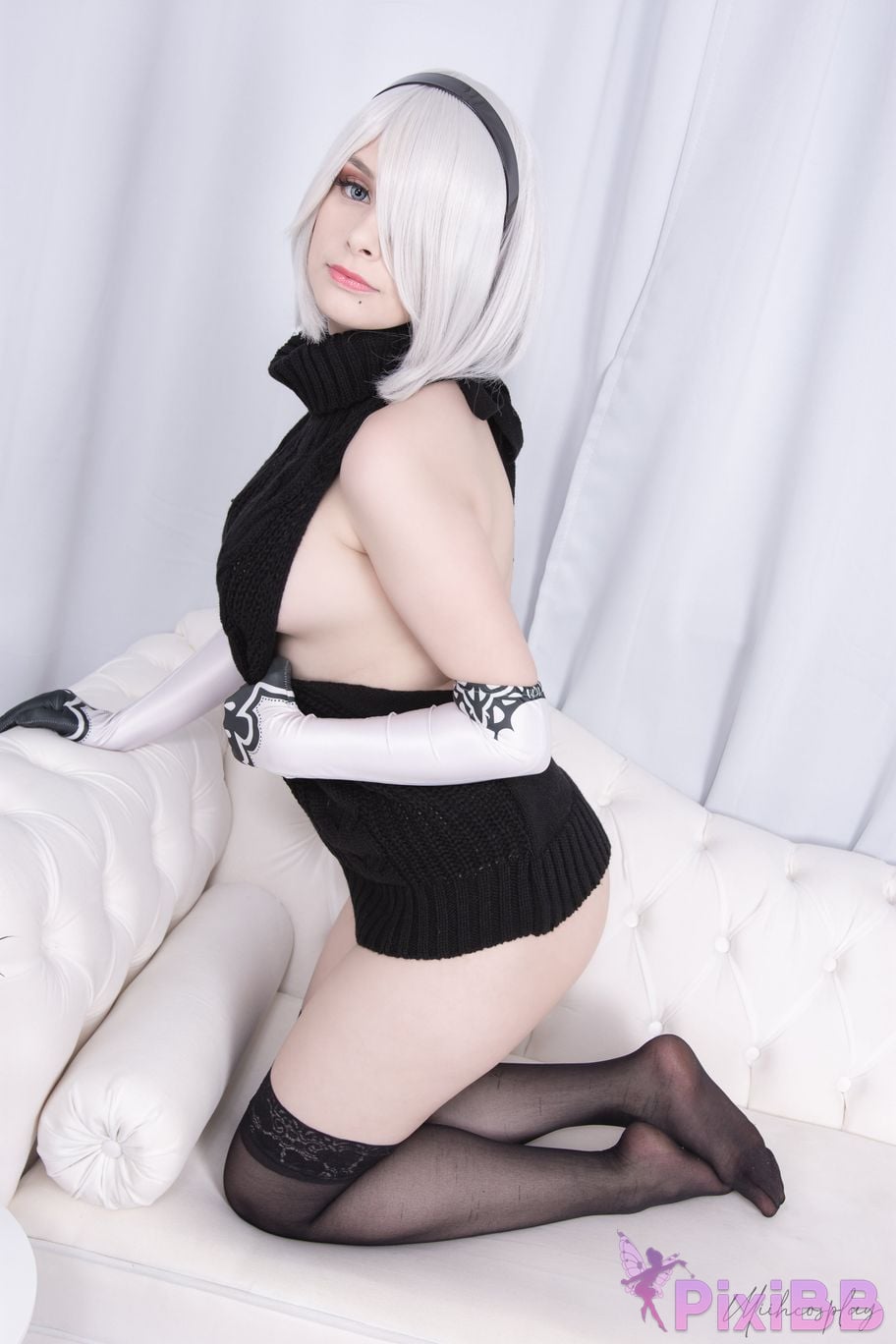Miih Cosplay 2B Virgin Killer PixiBB.COM 22