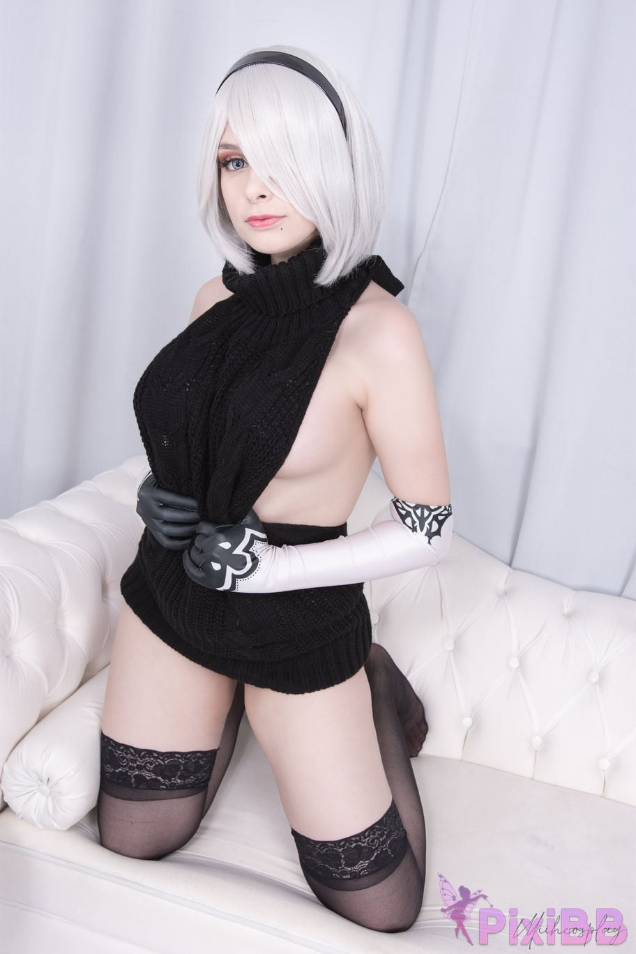 Miih Cosplay 2B Virgin Killer PixiBB.COM 44