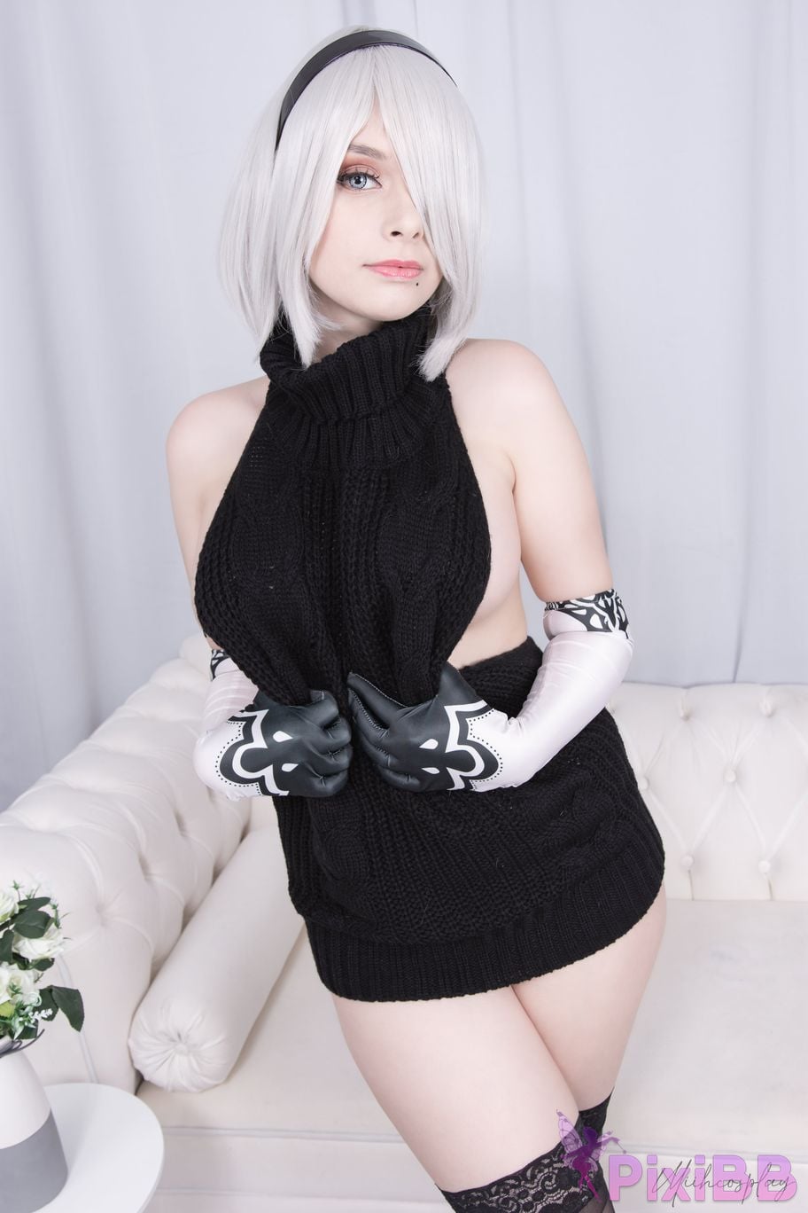 Miih Cosplay 2B Virgin Killer PixiBB.COM 47