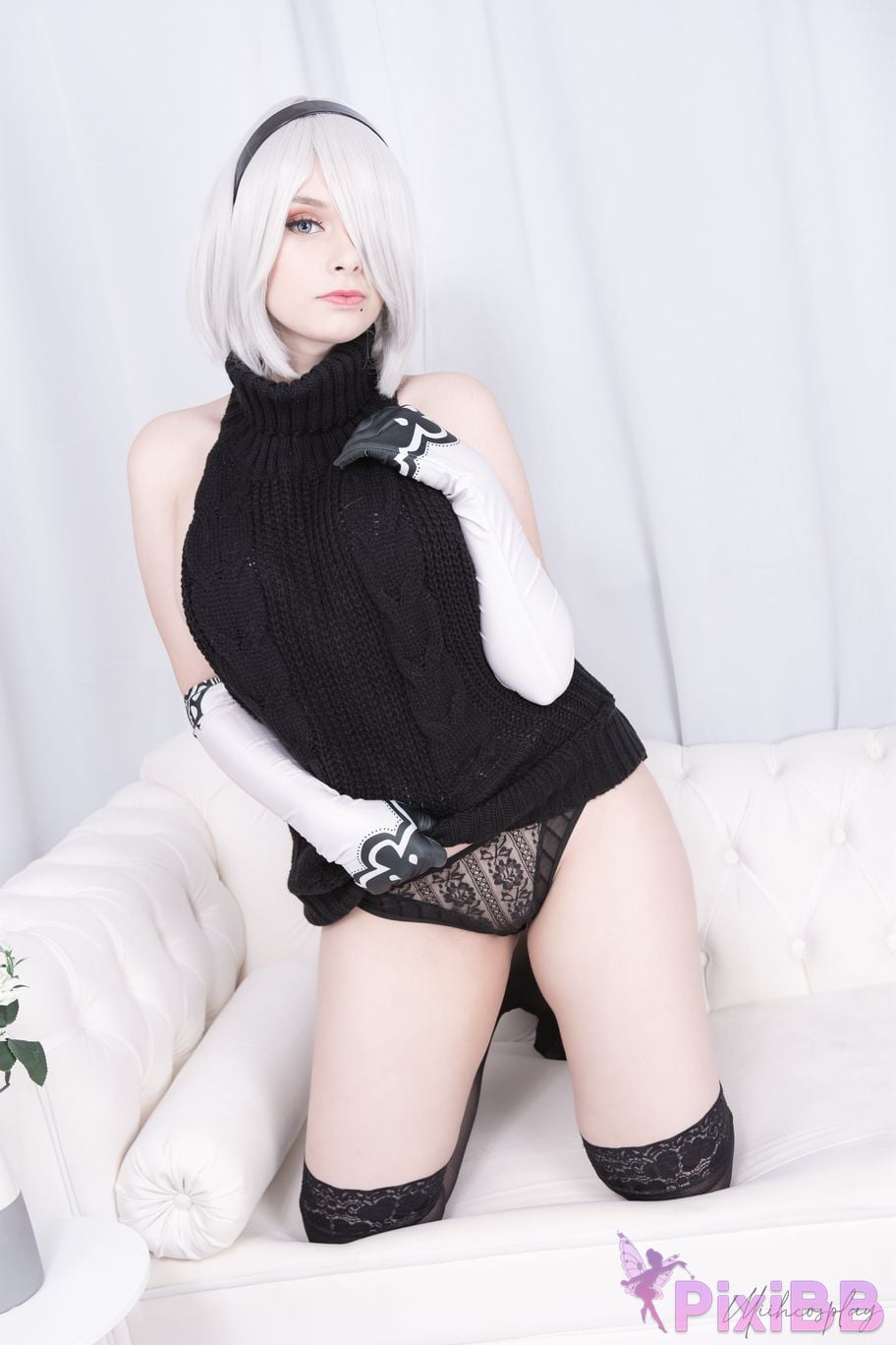 Miih Cosplay 2B Virgin Killer PixiBB.COM 9