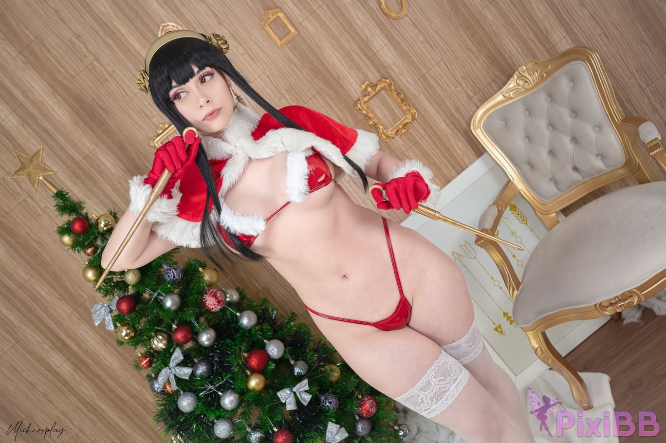 Miih Cosplay Yor Forger Xmas PixiBB.COM 26