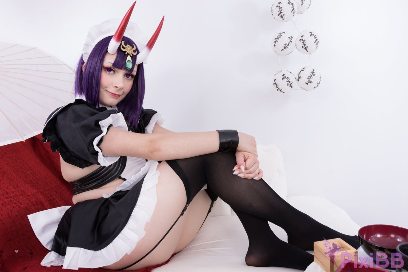 Miih Cosplay Shuten Douji Maid PixiBB.COM 1