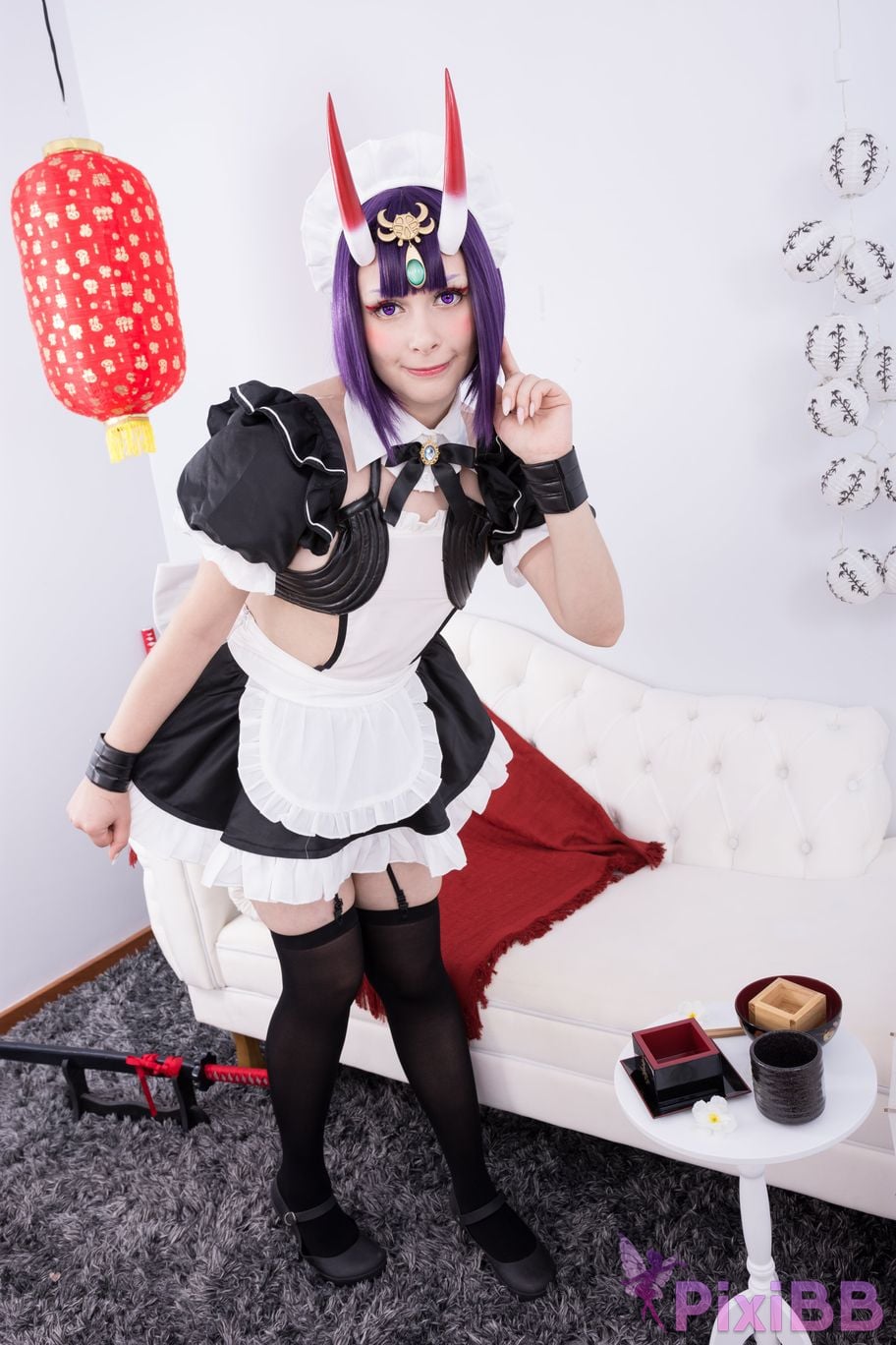 Miih Cosplay Shuten Douji Maid PixiBB.COM 11
