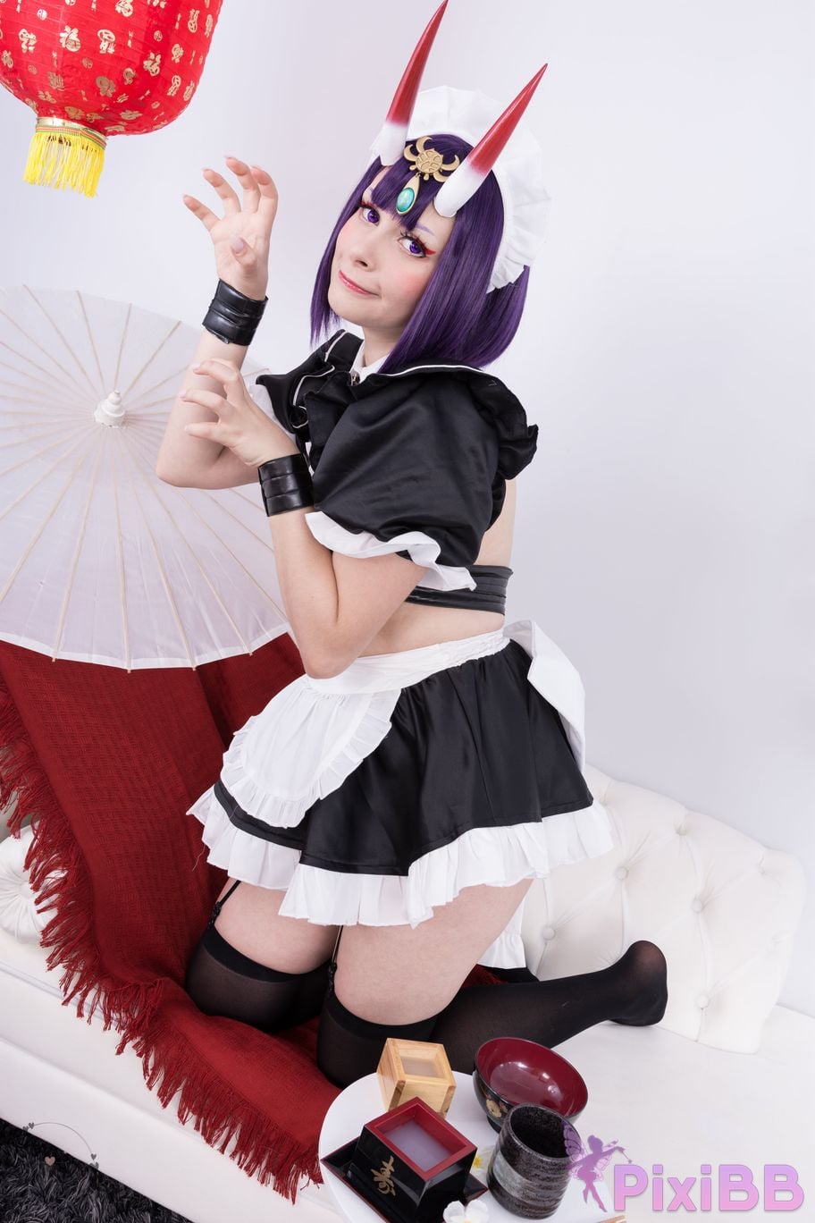 Miih Cosplay Shuten Douji Maid PixiBB.COM 13