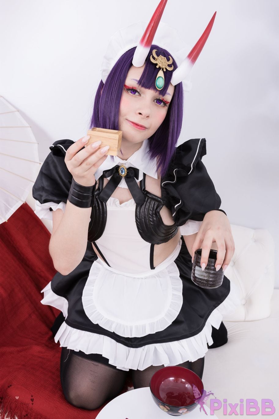 Miih Cosplay Shuten Douji Maid PixiBB.COM 16
