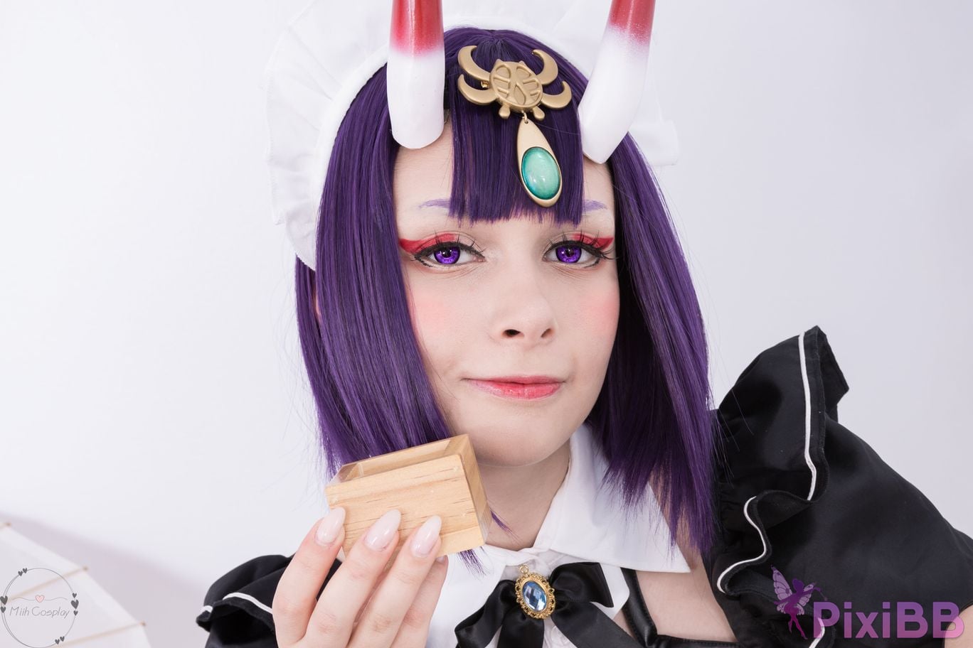 Miih Cosplay Shuten Douji Maid PixiBB.COM 17