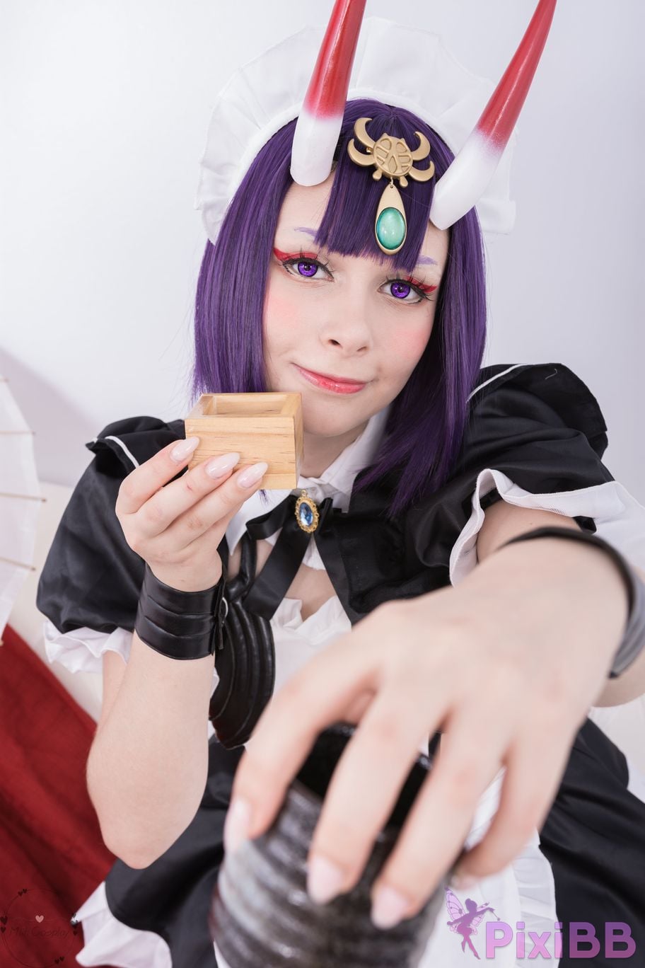 Miih Cosplay Shuten Douji Maid PixiBB.COM 18