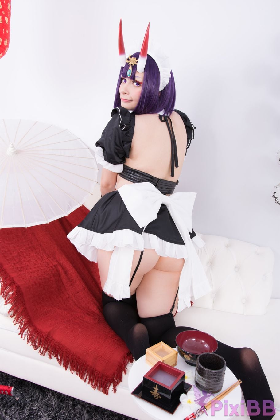 Miih Cosplay Shuten Douji Maid PixiBB.COM 19