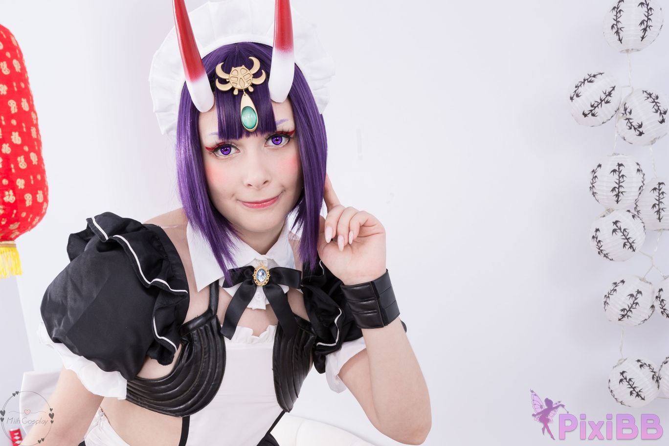 Miih Cosplay Shuten Douji Maid PixiBB.COM 22