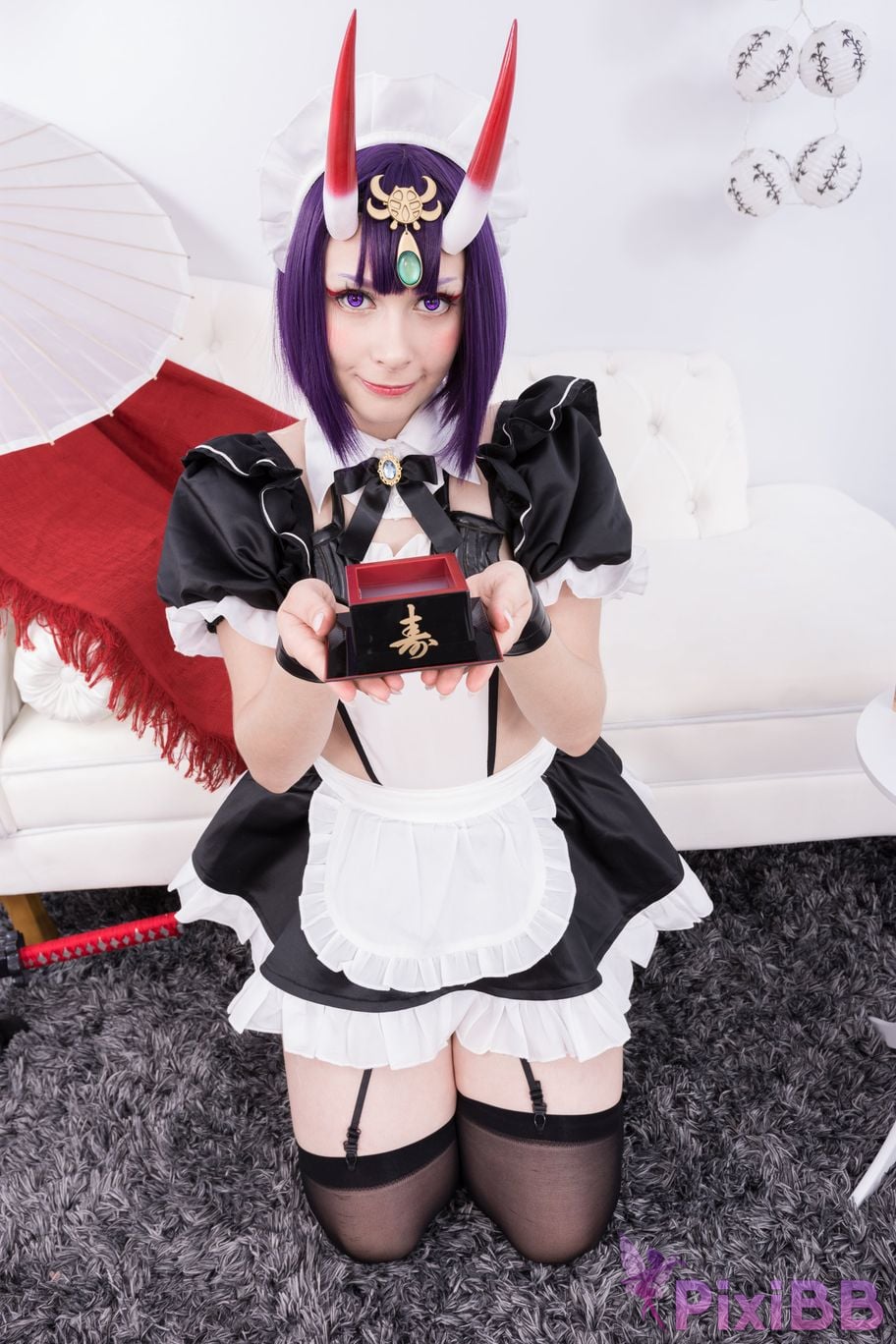Miih Cosplay Shuten Douji Maid PixiBB.COM 24