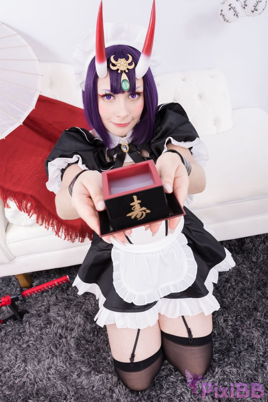 Miih Cosplay Shuten Douji Maid PixiBB.COM 25