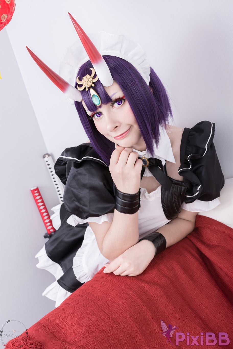 Miih Cosplay Shuten Douji Maid PixiBB.COM 26