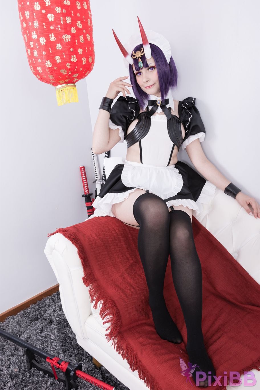 Miih Cosplay Shuten Douji Maid PixiBB.COM 27