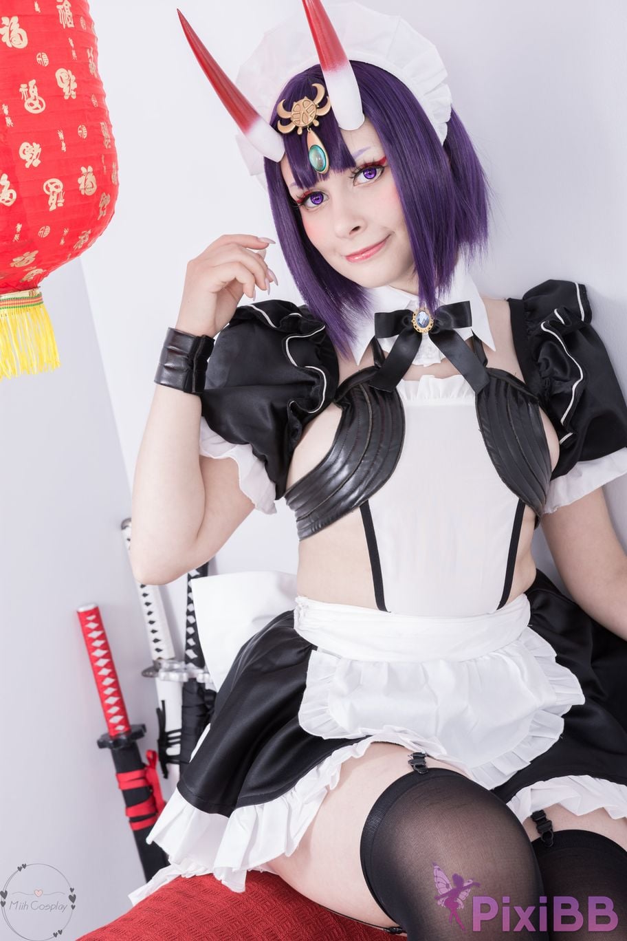 Miih Cosplay Shuten Douji Maid PixiBB.COM 28