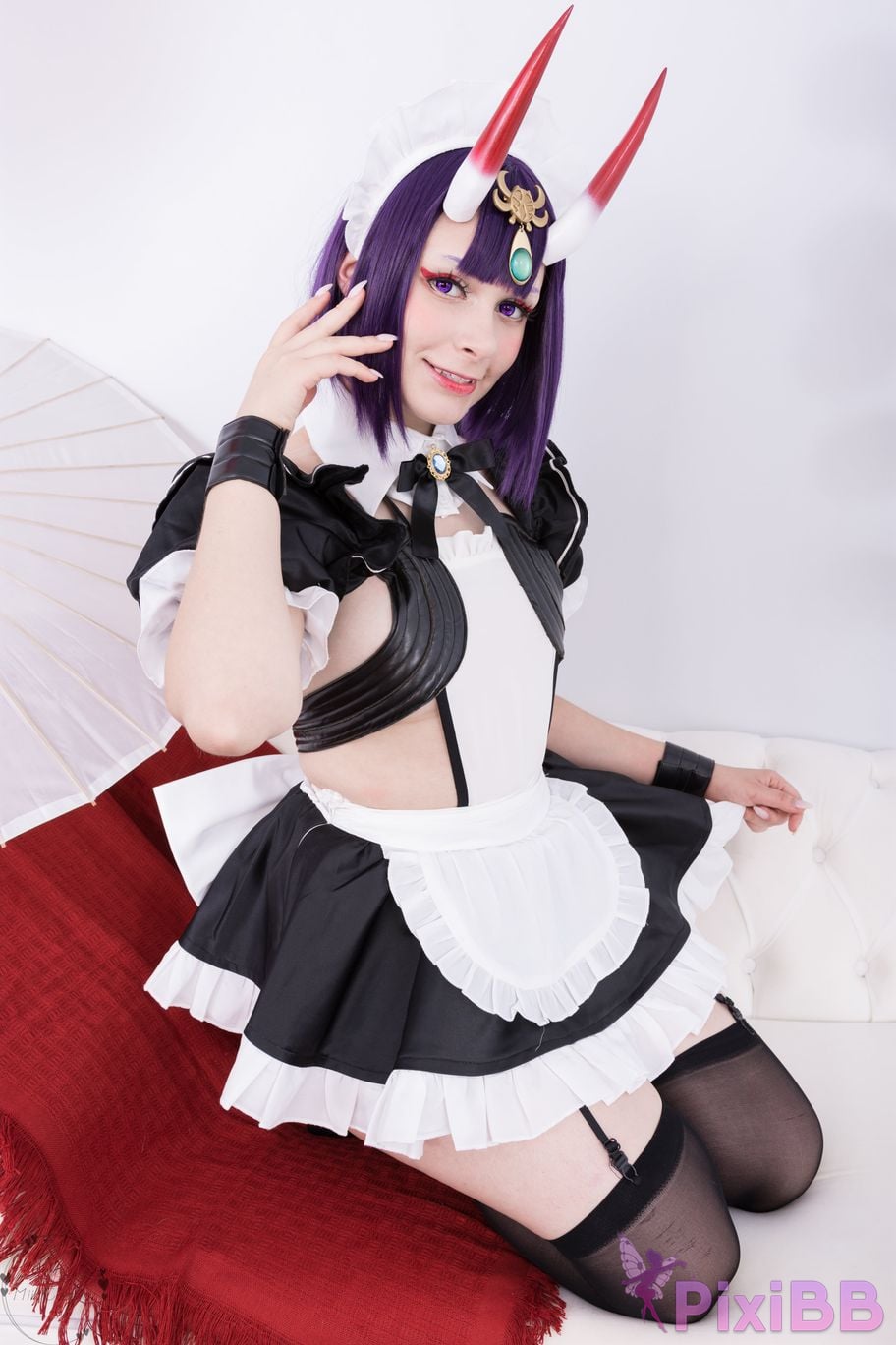 Miih Cosplay Shuten Douji Maid PixiBB.COM 3