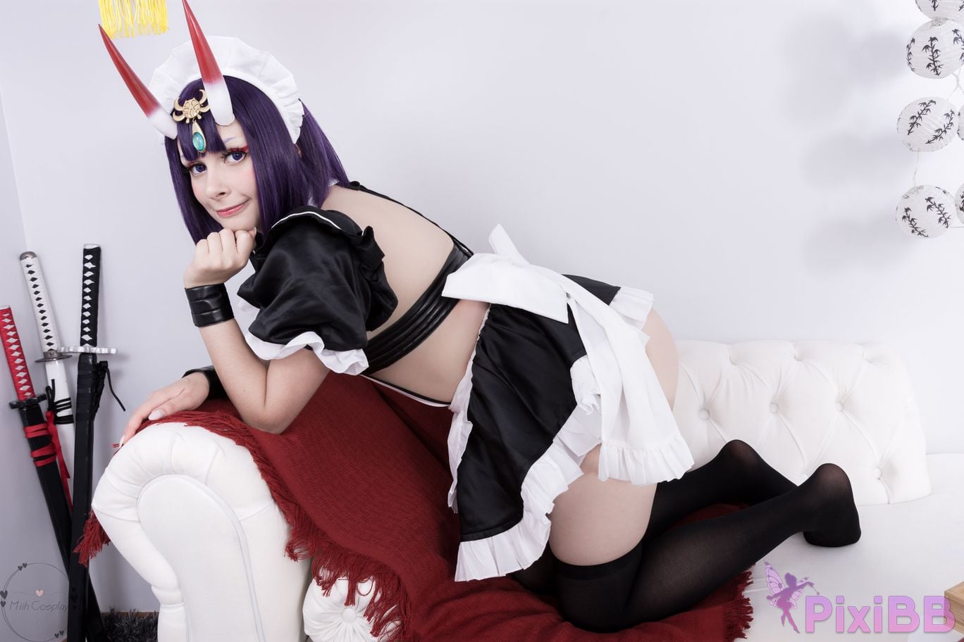 Miih Cosplay Shuten Douji Maid PixiBB.COM 32