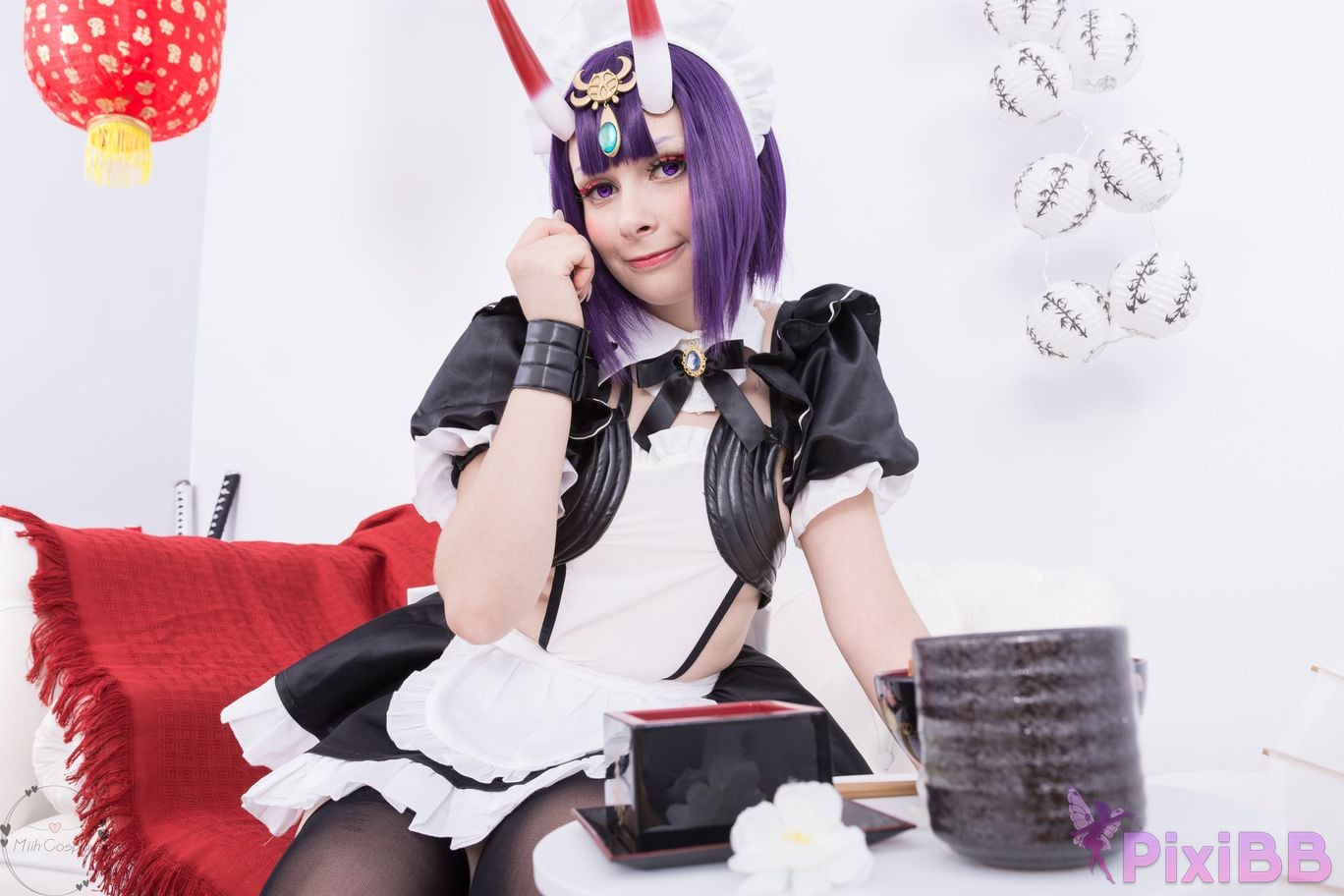 Miih Cosplay Shuten Douji Maid PixiBB.COM 33