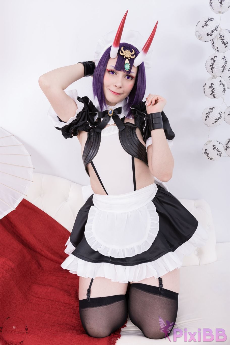 Miih Cosplay Shuten Douji Maid PixiBB.COM 5