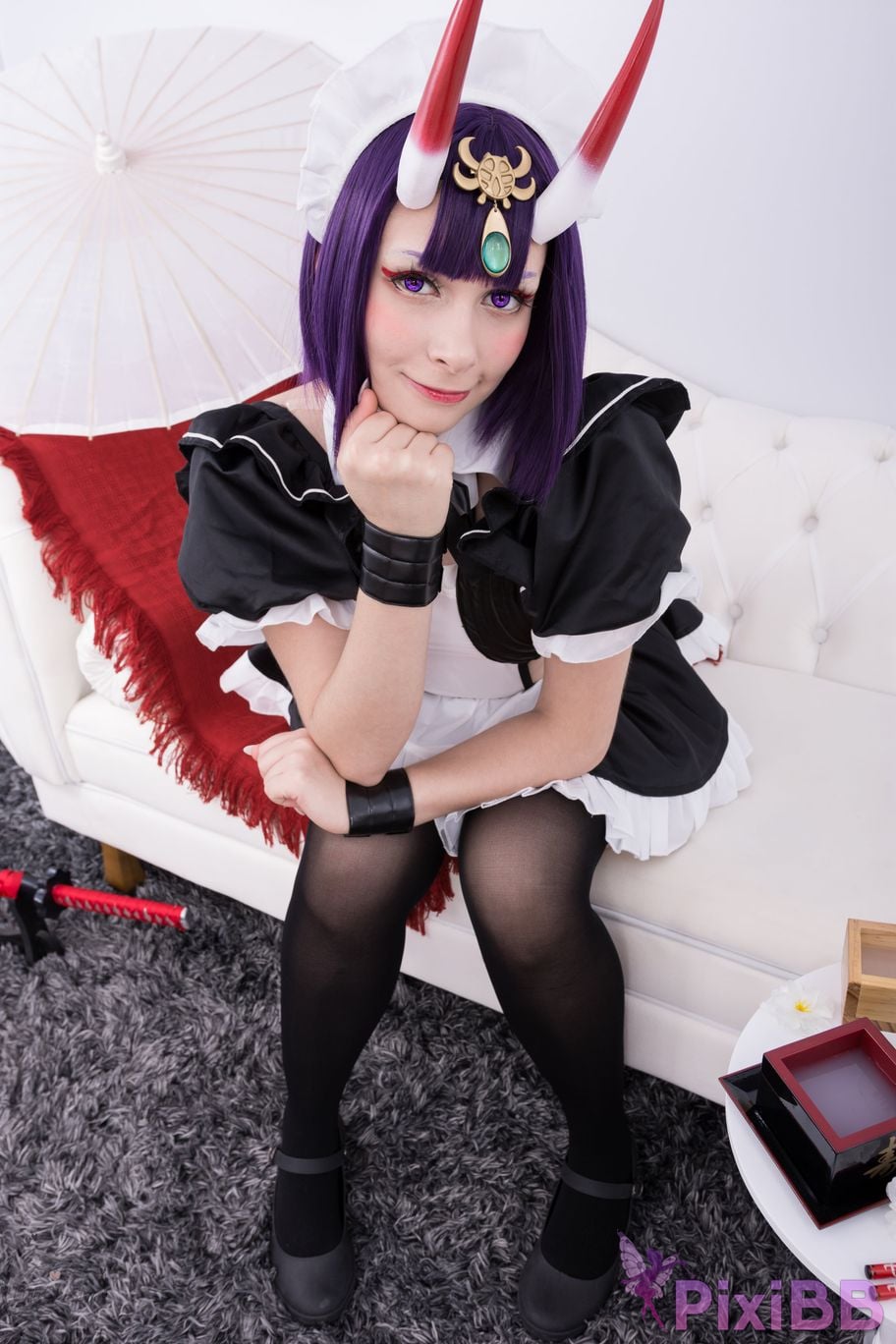 Miih Cosplay Shuten Douji Maid PixiBB.COM 55