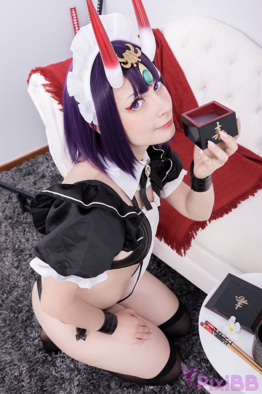 Miih Cosplay Shuten Douji Maid PixiBB.COM 61